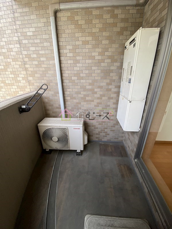 エステムコート新大阪Ⅲステーションプラザ ベランダ