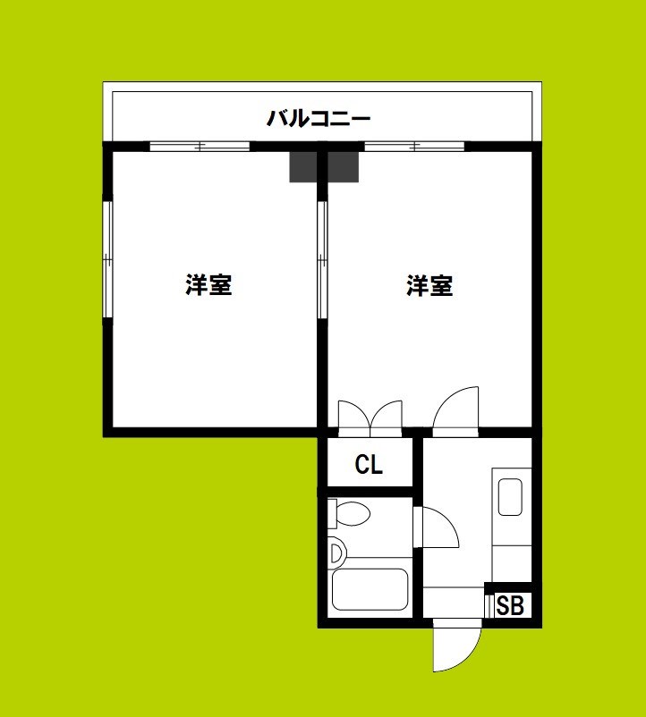 TAIHO メゾン大今里 間取り