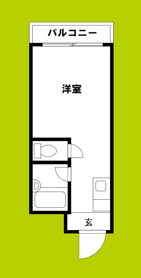 シティアーク天王寺 間取り図