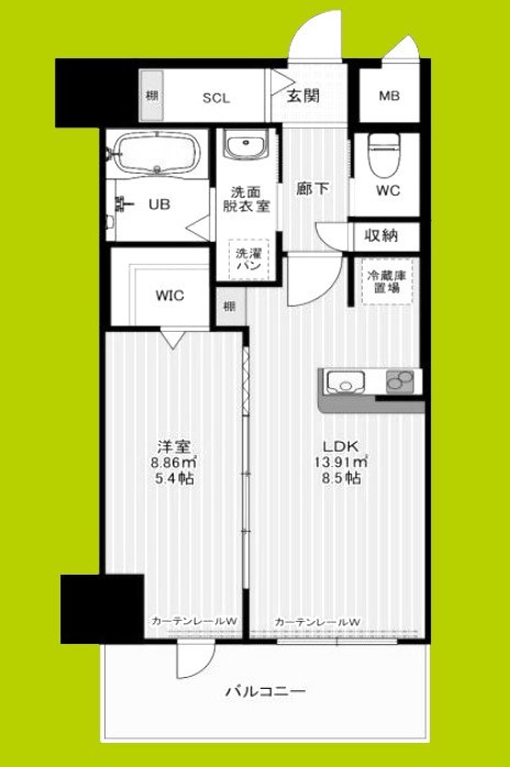 エールグラン豊中本町 間取り図