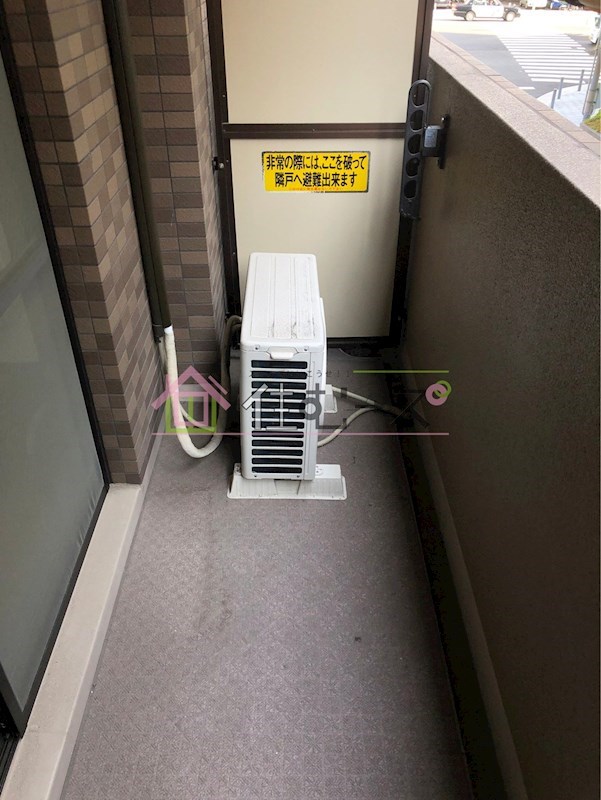 City Life クラウンハイム長堀通 ベランダ