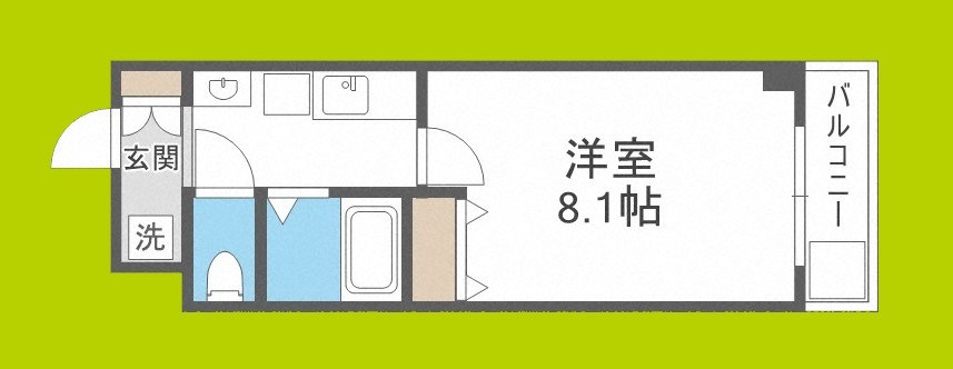 M'プラザ堀江南 間取り