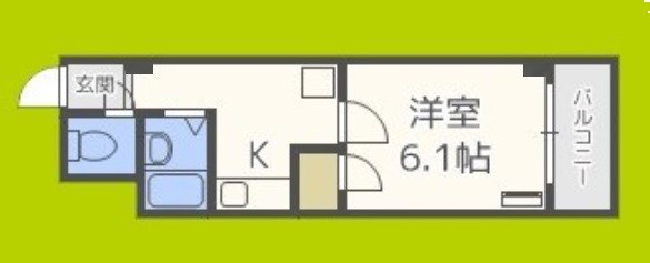 ドエル南堀江1番館 間取り