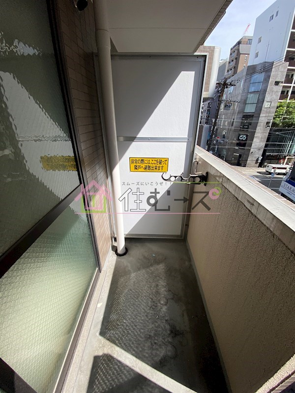ドエル南堀江1番館 ベランダ