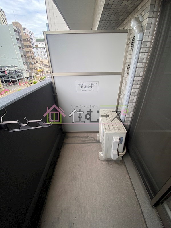 エスリード南堀江レジデンス ベランダ