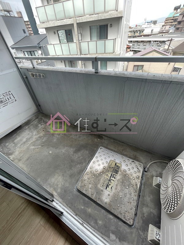 グランヴィ天王寺 ベランダ