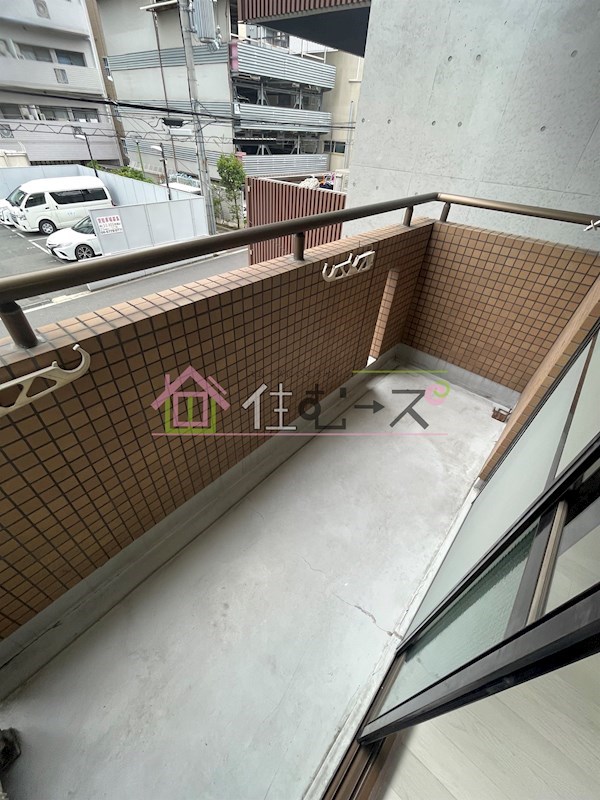 アパルト四天王寺Ⅱ ベランダ