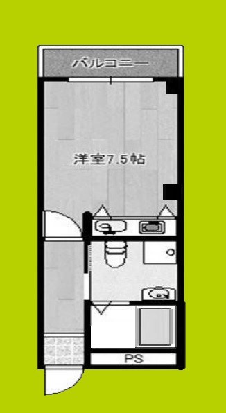 アバンサール遠里小野 間取り