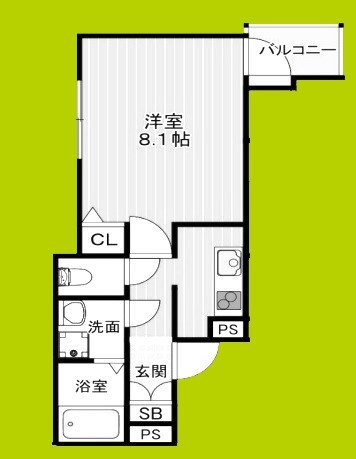 （仮称）ラフィーネ千林 間取り図