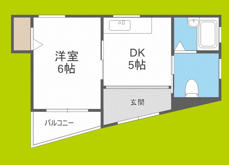 パールハウス千本南 間取り