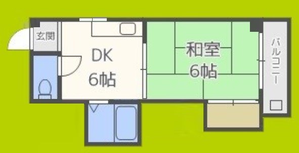 グランドハイツカワハラ 間取り