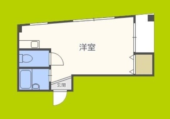 アヴァンス弁天町Ⅱ 間取り