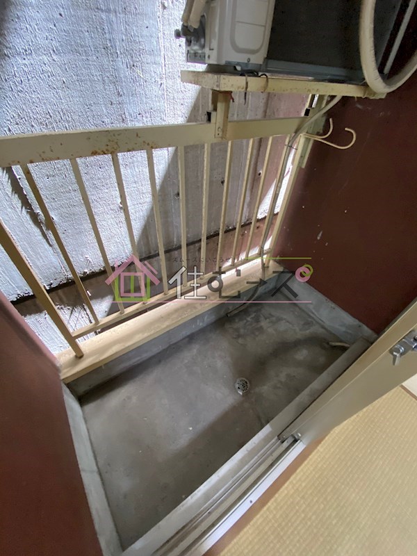 シャトー桜川 ベランダ