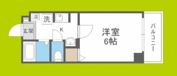 エスコート桑津 間取り