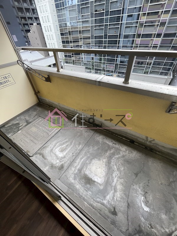 ロイヤルメゾン北浜 ベランダ