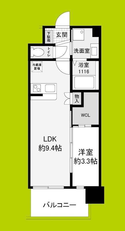 セレニテ江坂ミラク 間取り