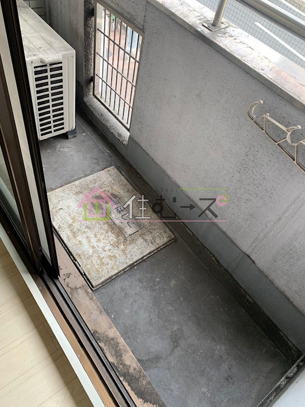 杭全ダイヤモンドライフ ベランダ