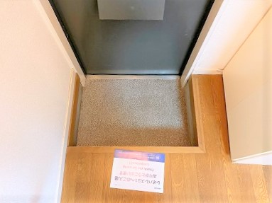 レオパレスドメーヌ 玄関