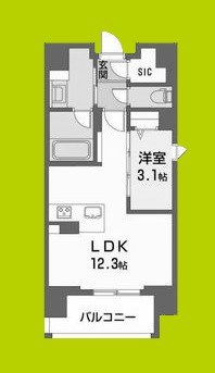 ウェルホームズ法円坂 間取り