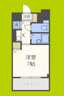 サンパレス第2新大阪 間取り