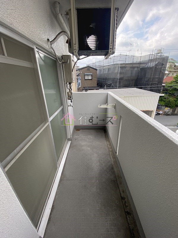 新菅原マンション ベランダ