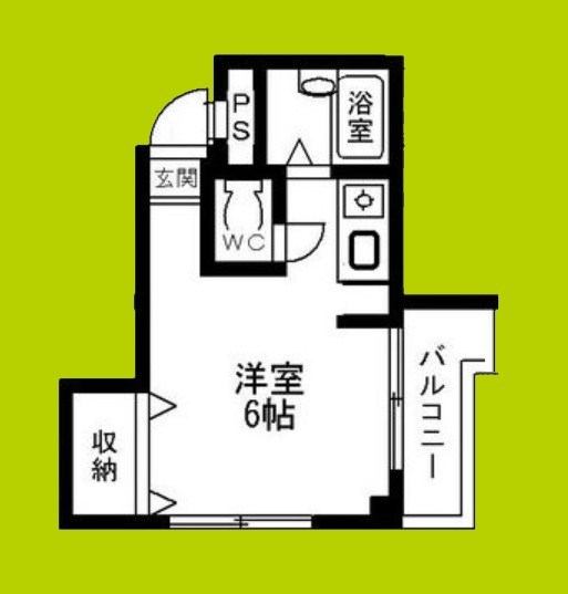 新大阪ハイツ 間取り
