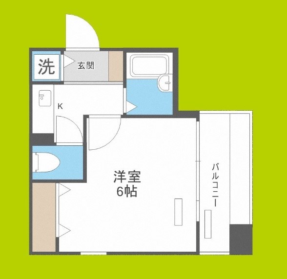 プレサンス西心斎橋 間取り