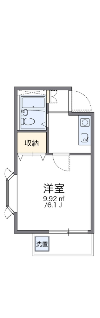 レオパレス住道第２ 間取り