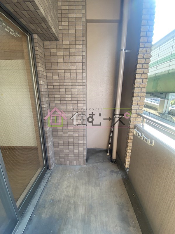 エステムコート梅田東アクアパレス ベランダ