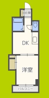 新大阪グランドハイツ北 間取り図