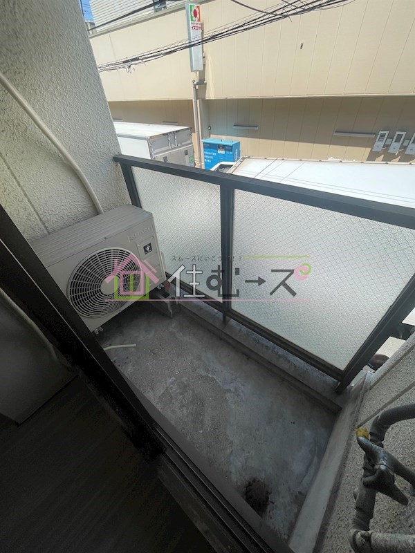 昭和町ホワイトハイツ ベランダ