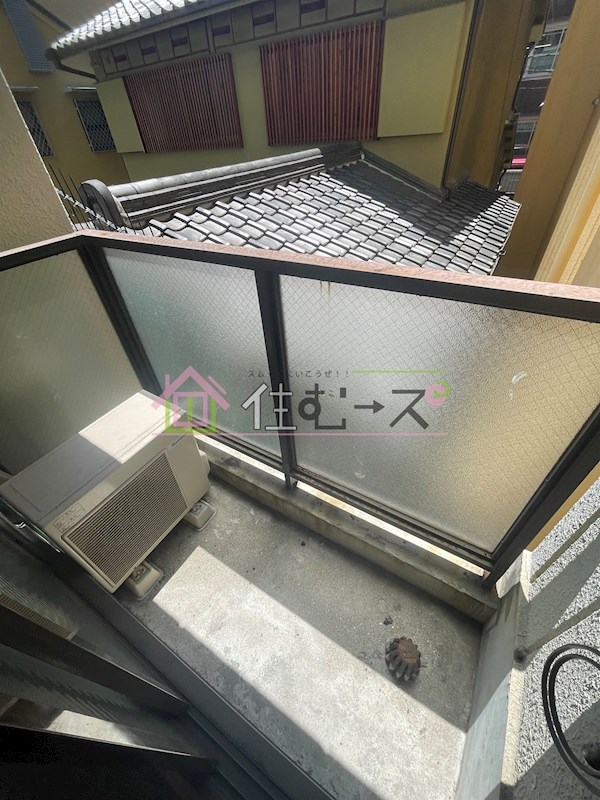 昭和町ホワイトハイツ ベランダ