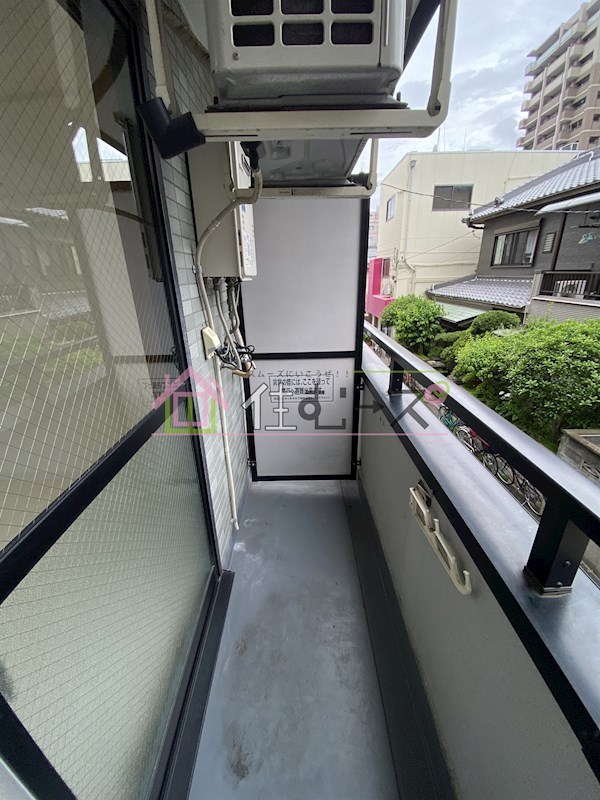 エルグリーンミキ ベランダ