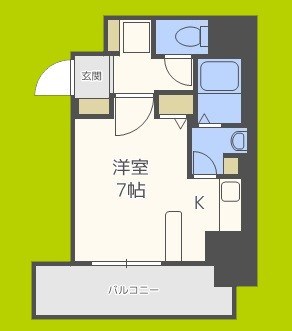 アスヴェル東本町 間取り