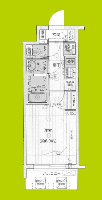 プレサンス塚本ベラビィ 間取り