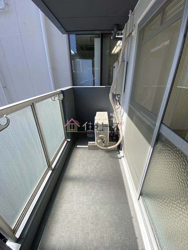 レック難波ビル ベランダ