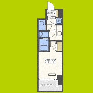 ファーストフィオーレ難波南パークサイド 間取り