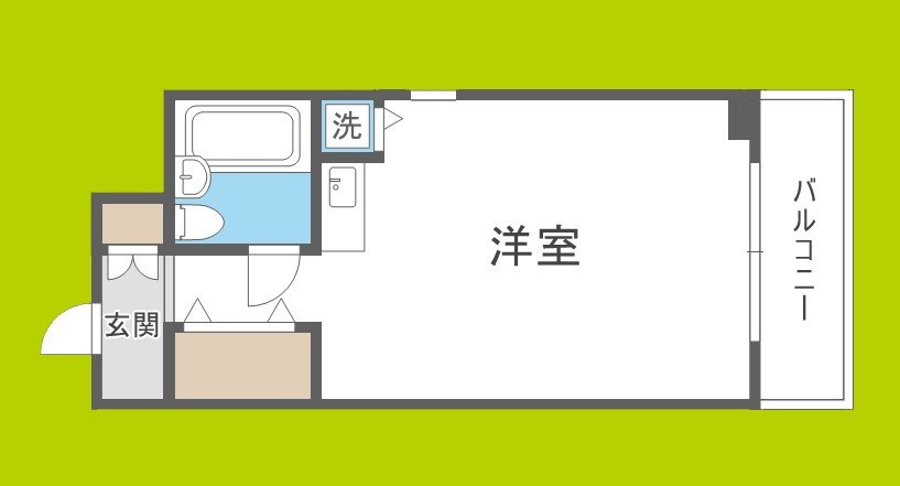 ライオンズマンション難波南第2 間取り