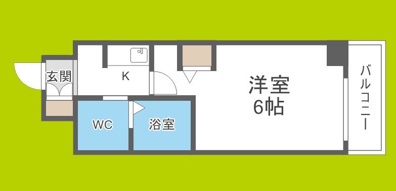 エステムコート難波IVアトリ 間取り