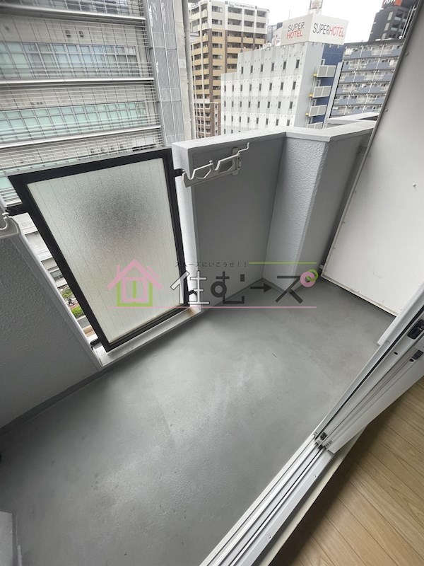 シャンボール第3新大阪 ベランダ