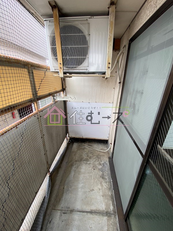 グロー平野 ベランダ