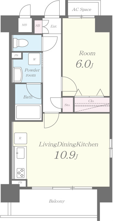マルミーナ今里 間取り