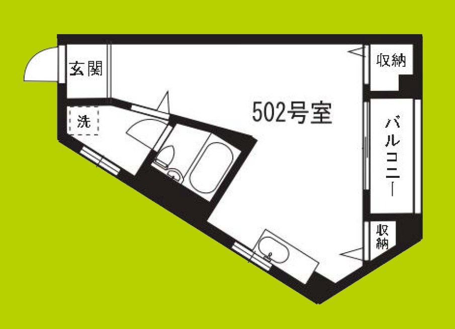 カーサ野中 間取り