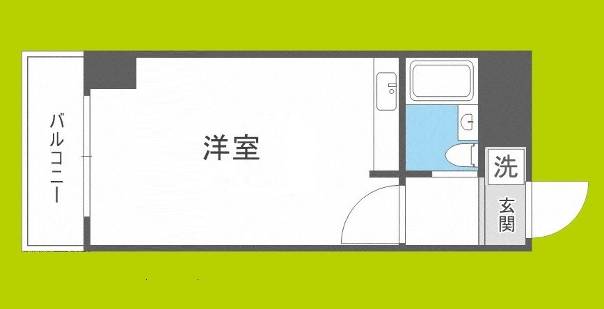 ミフネセントラルベア東三国 間取り図