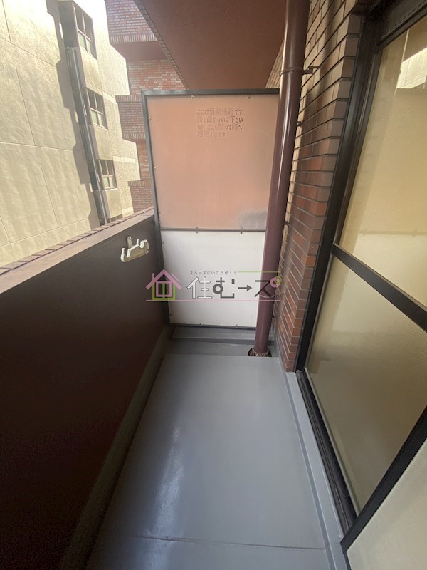 ミフネセントラルベア東三国 ベランダ