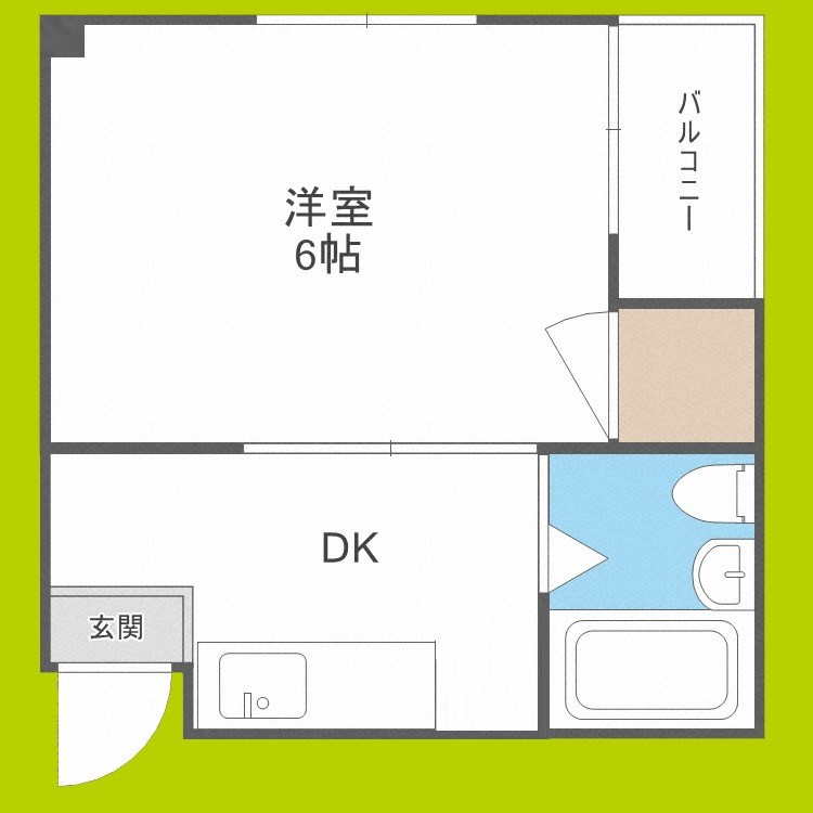 コーポ今里 間取り