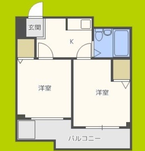 アメニティー新高一番館 間取り