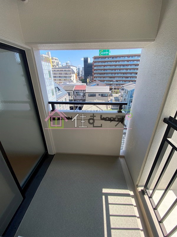 木川東エクセルハイツ ベランダ