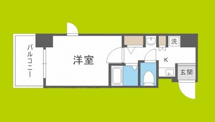エスリード東天満第2 間取り