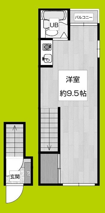 グレーハイツⅡ 間取り